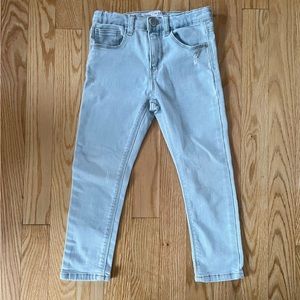 ZARA Distressed Light Wash Toddler Jeans
